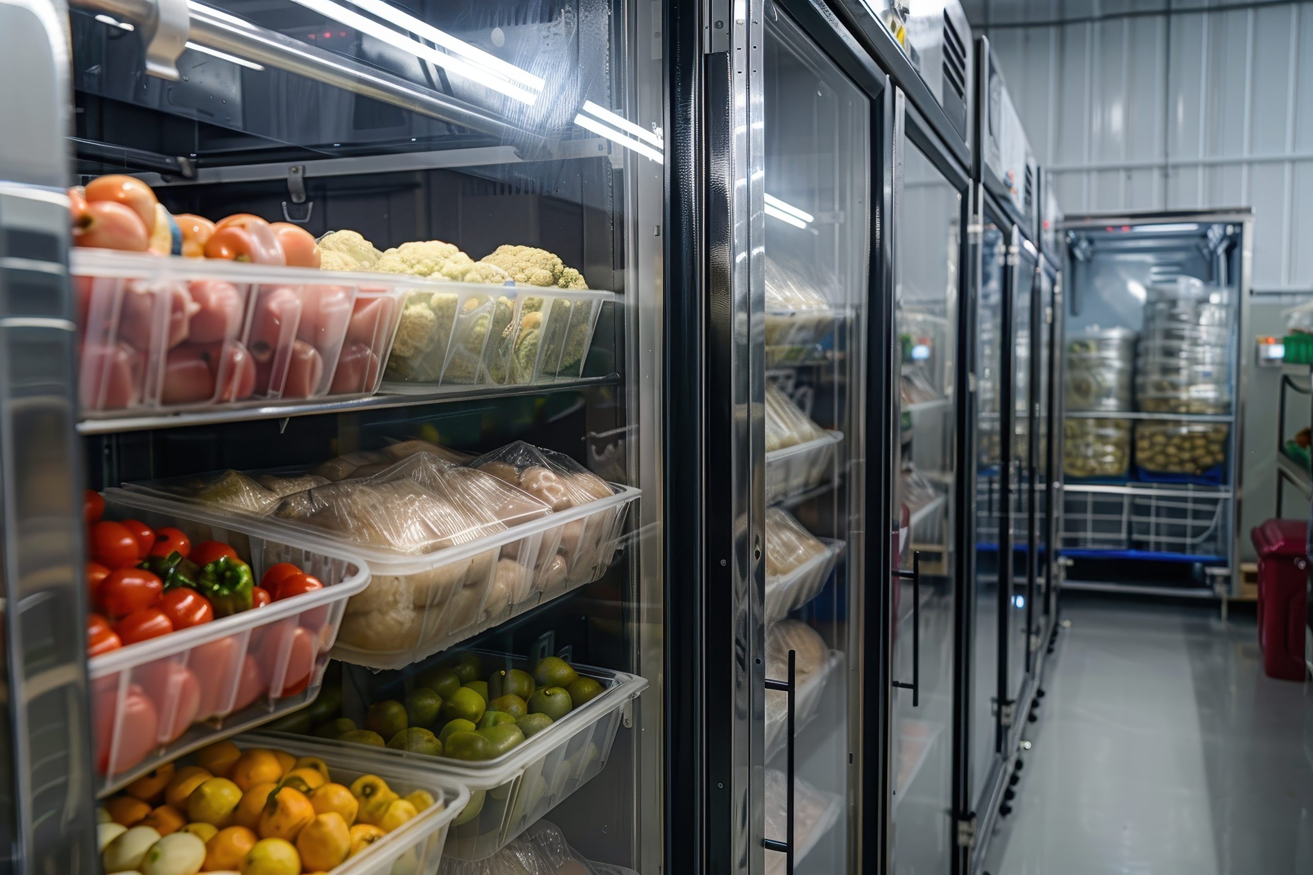 Cold storage for food