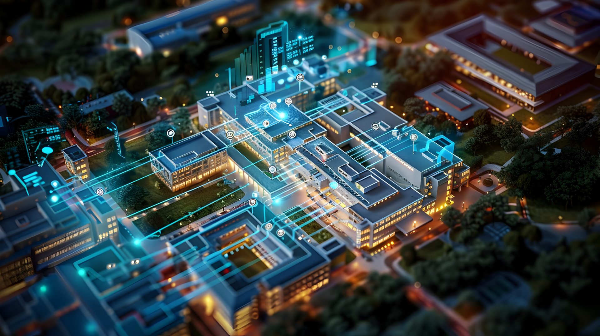 Digital Twin University Campus   Tracking Energy Facilities and Student Activities for Smart Optimization