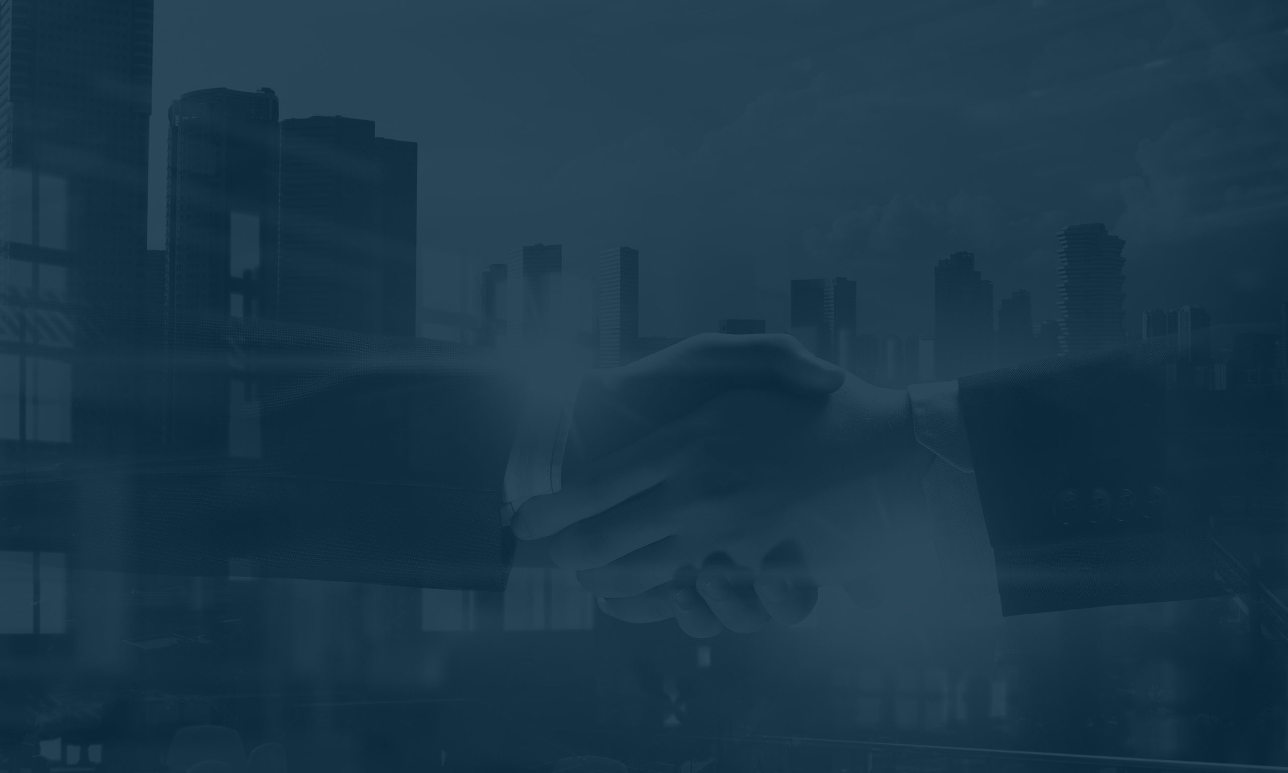Business greeting or agreement
