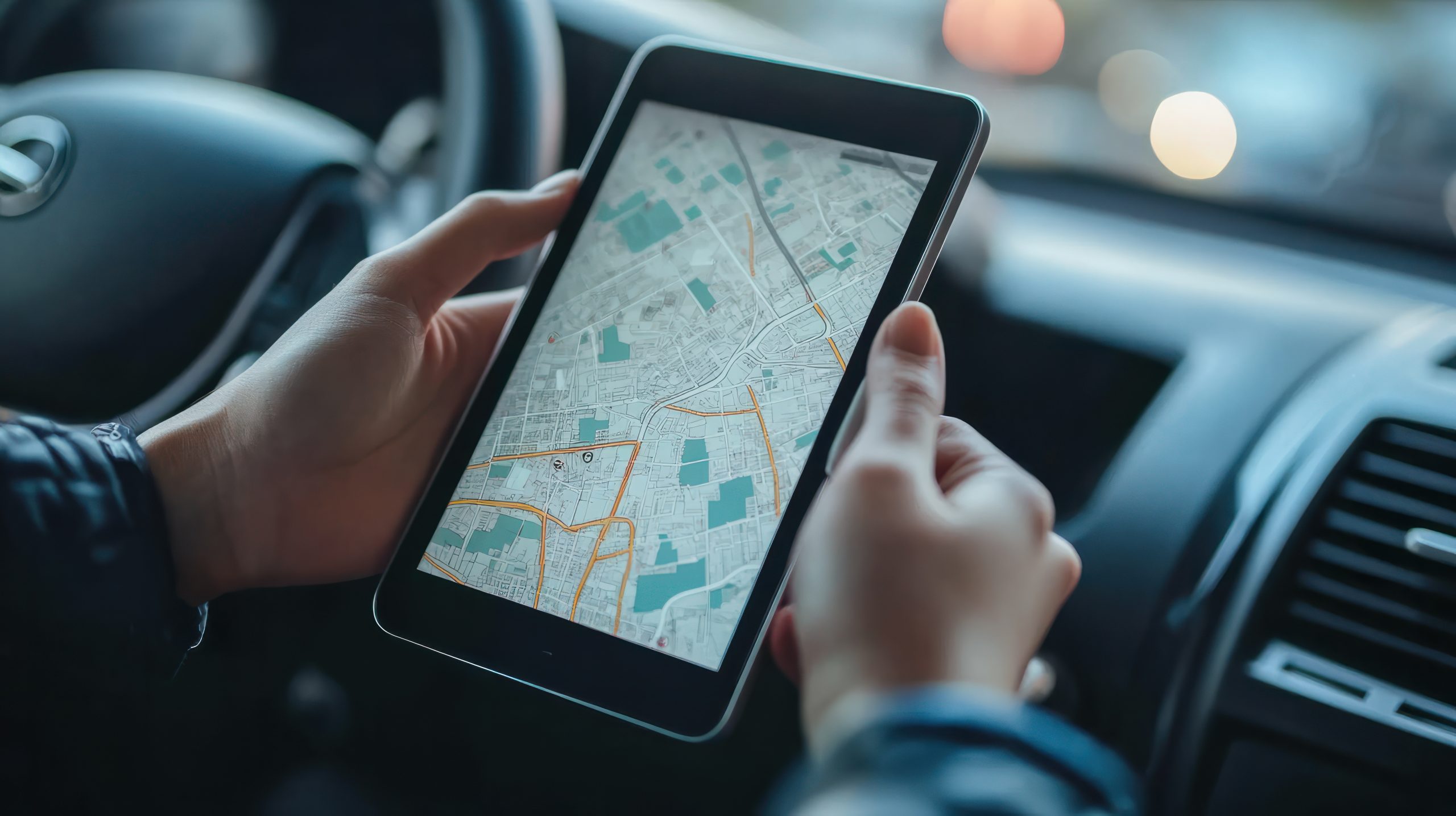 Real-Time GPS Tracking on Tablet – Technology for Fleet Management